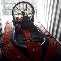 hovercraft storage, home storage, Christmas
